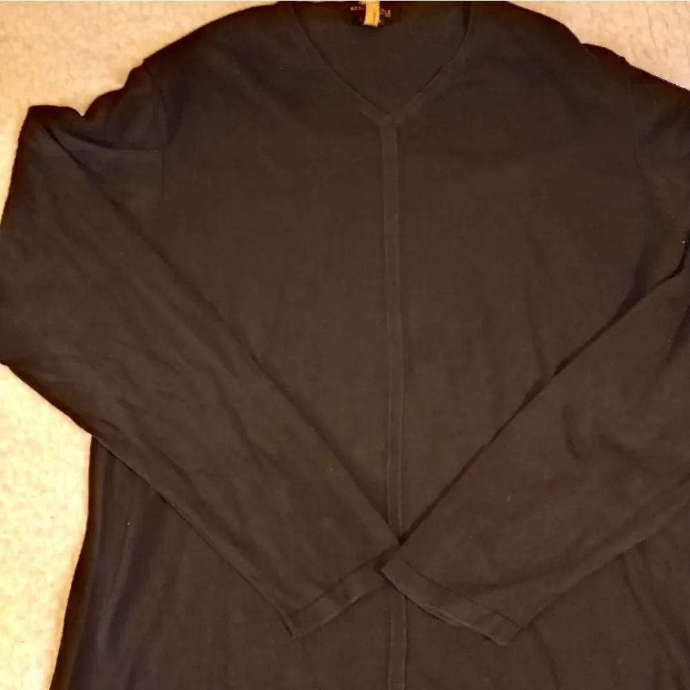 Kenneth Cole Silk V-neck Sweater